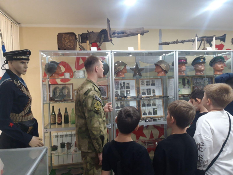 Экскурсия в музей боевой Славы Центра «Набат».